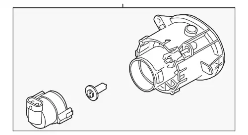 Фара противотуманная LAND ROVER XBJ000042