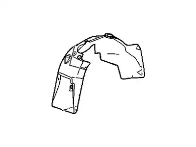 Подкрылок GM 22860081