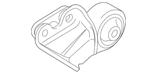 ОПОРА ДВИГАТЕЛЯ EH4839040 MAZDA