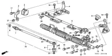 Рулевой наконечник HONDA 53541S9A000