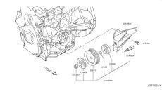 РОЛИК НАТЯЖИТЕЛЯ 11925JD20A NISSAN
