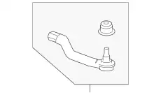 Рулевой наконечник HONDA 53560SNEA02