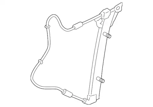 Стеклоподъемник  MAZDA BP4K58590A