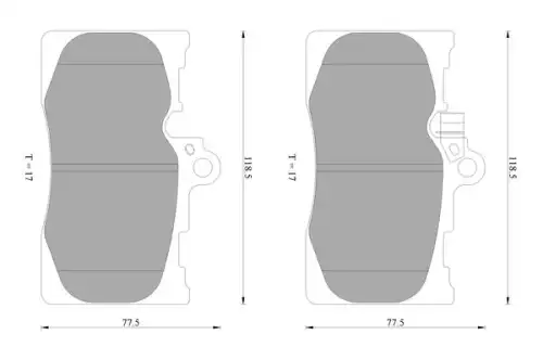 Тормозные колодки дисковые BOSCH 0 986 AB2 297