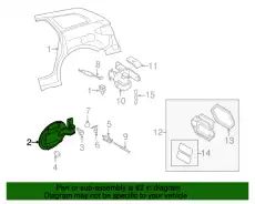 Фильтр воздушный MAZDA EH4442410