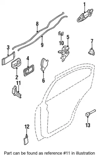Петля 8240051U00 NISSAN