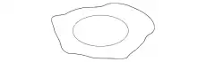 Прокладка катализатора B6CK20520 MAZDA