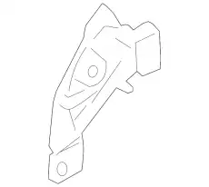 Кронштейн крепления переднего бампера m5 C291500T1F MAZDA