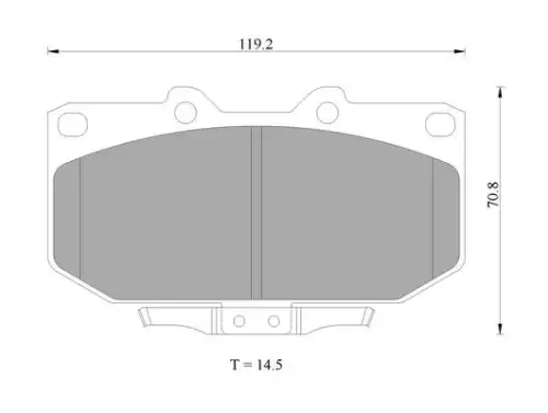 Тормозные колодки дисковые BOSCH 0 986 AB2 280