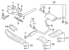 Держатель 5Q0253249 VAG