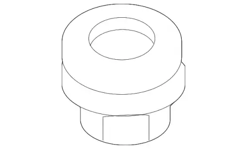 Подушка опоры радиатора L33L15202 MAZDA
