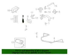 Датчик температуры gy0118840b ZZM218707 MAZDA