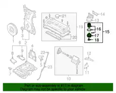 Фильтр масляный MAZDA L32114300A9U