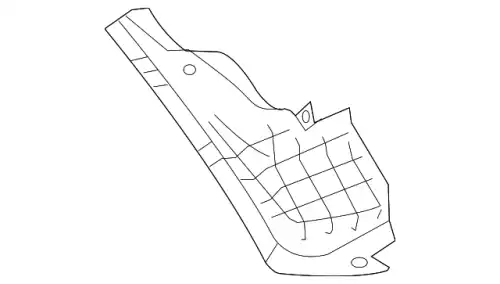 Подкрылок MAZDA D65150351B