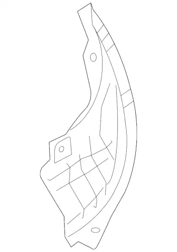 Подкрылок MAZDA D65150341B