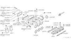 Прокладка коллектора NISSAN 1403289E01