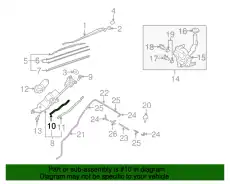 Тяга стеклоочистителя сх7 EG2167362A MAZDA