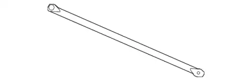 Тяга стеклоочистителя D65167361 MAZDA