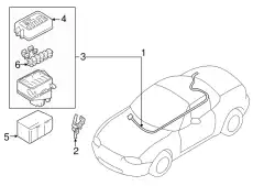 Предохранитель (30) H11667099 MAZDA