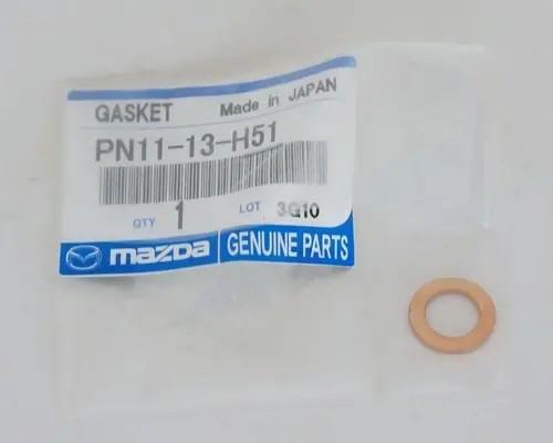 кольцо уплотнительное форсунки!\ Mazda PN1113H51