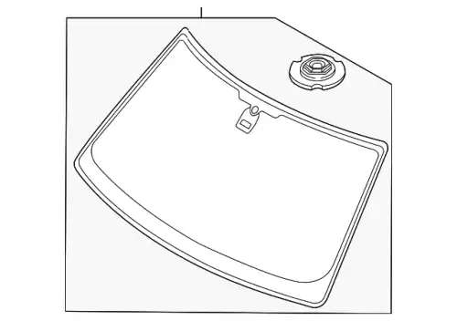 Стекло лобовое 12 CMB500491 LAND ROVER