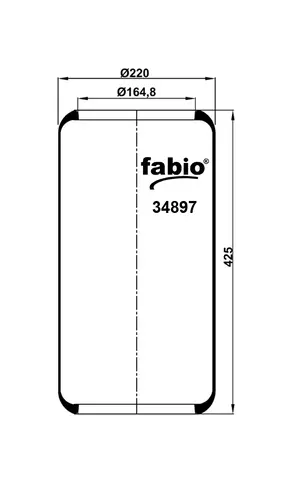 897 ПНЕВМОРЕССОРА FABIO (БАЛЛОН) 34 897