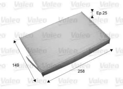 Салонный фильтр VALEO 715709