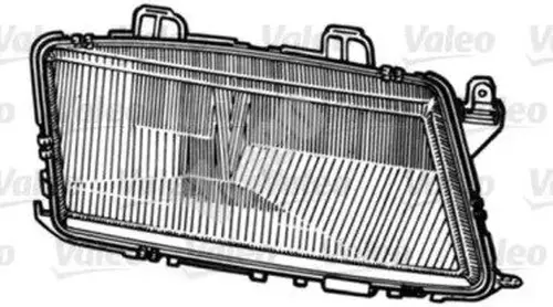 Стекло фары VALEO 086972