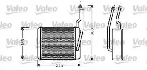 Отопитель 812274 VALEO
