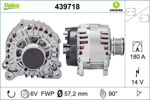 Генератор VALEO 439718