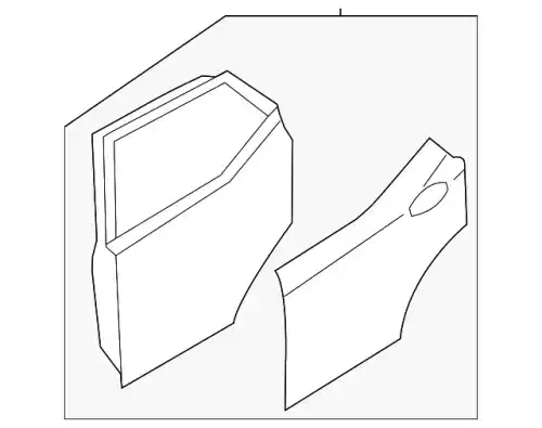 дверь задн прав / panel assy 770042W010 MOBIS