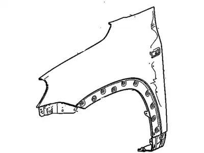 Крыло CHEVROLET 95028158