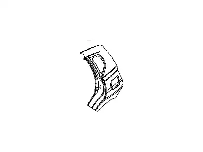 Крыло CHEVROLET 96410779