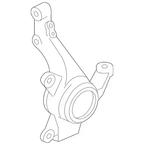 Кулак поворотный MOBIS 517151R502