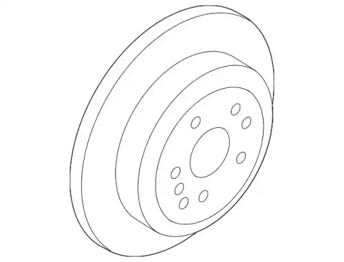 Тормозной диск MOBIS 584113J000