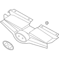 Решетка радиатора MOBIS 863502V100