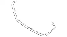 865812S100 MOULDING FR BUMPER MOBIS