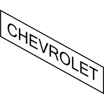 96462536 Эмблема/ 96462536 CHEVROLET