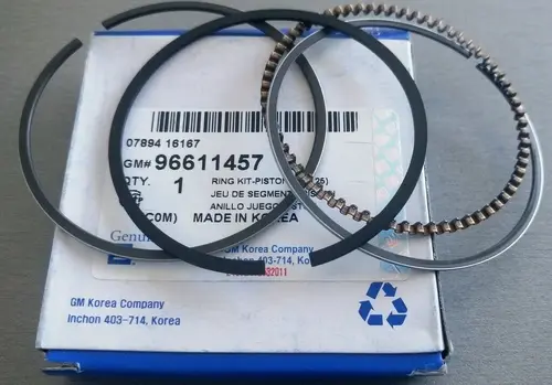 Кольца поршневые CHEVROLET 96611457
