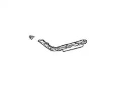 86614B8000 BRACKET ASSY-RR BUMPER SIDE,RH MOBIS