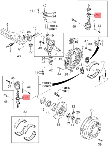  0W02349130D WASHER-FRONT MOBIS