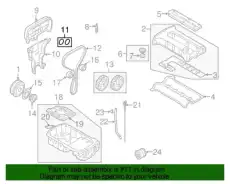 HYUNDAI/KIA САЛЬНИК KFS0510602A MOBIS