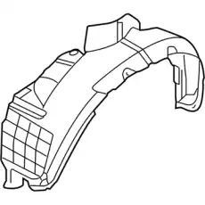 Подкрылок HYUNDAI / KIA 868111F000