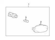 Фонарь указателя поворота 923043A000 HYUNDAI