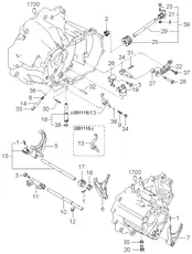 УПЛОТНИТЕЛЬНОЕ КОЛЬЦО КПП MF40117131A HYUNDAI