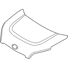 Капот 12- 664002K510 HYUNDAI