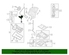 натяжитель цепи привода грм 244103C250 HYUNDAI