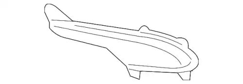 Катафот (световозвращатель) HYUNDAI / KIA 92406B8200