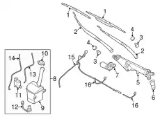 Поводок 983204D000 HYUNDAI