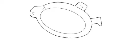 заглушка бампера 865142B000 HYUNDAI